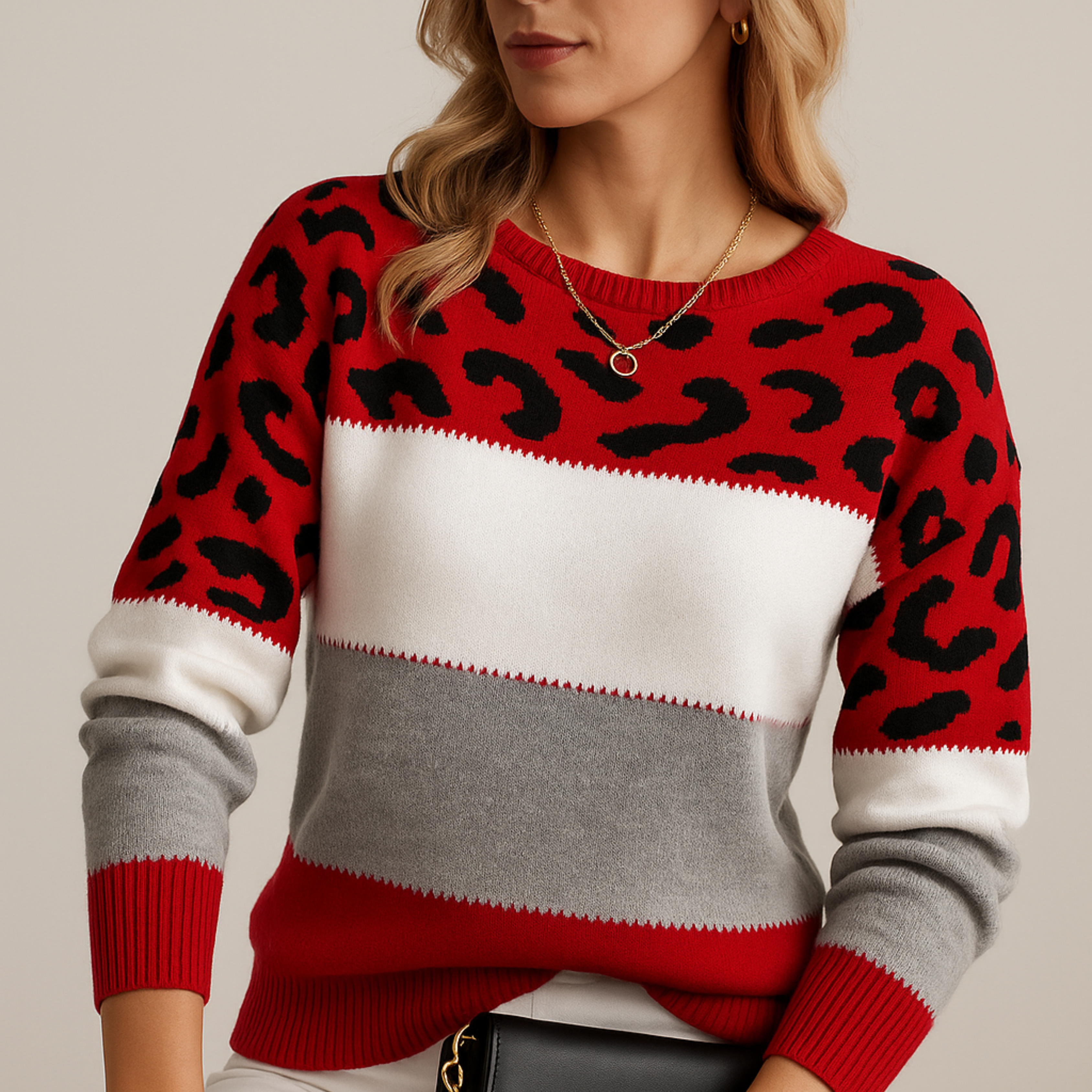 Maison Valmont Leopardenpullover