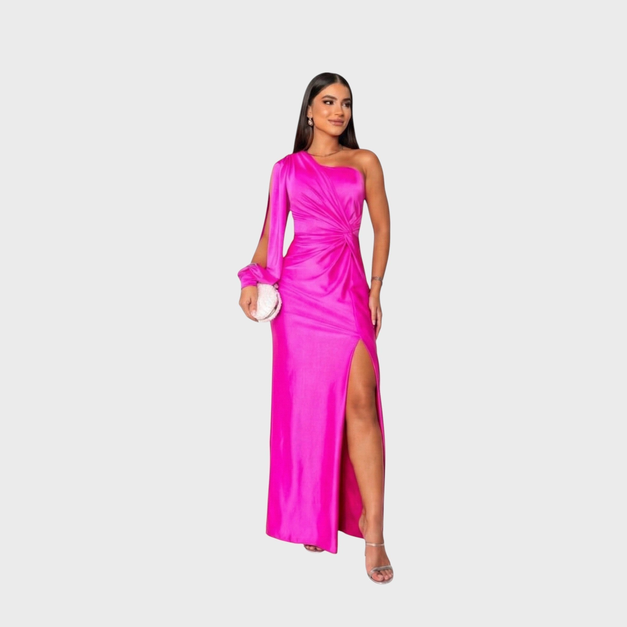 LYNN™ | Elegantes One-Shoulder Maxikleid für Abend & Party