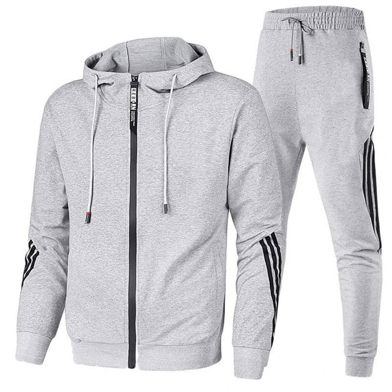 Dres Męski - Sportowy Dwuczęściowy Komplet Joggery