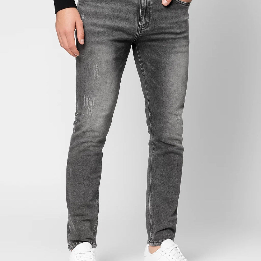 Dżinsy Męskie - Slim Fit Wygodne Modne Codzienne