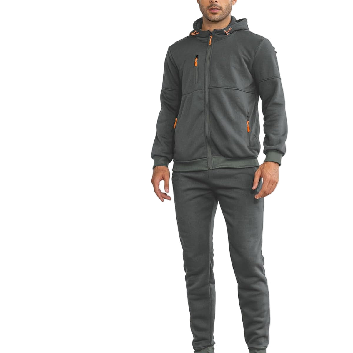 Dres Męski - Bluza z Kapturem i Spodnie Jogger