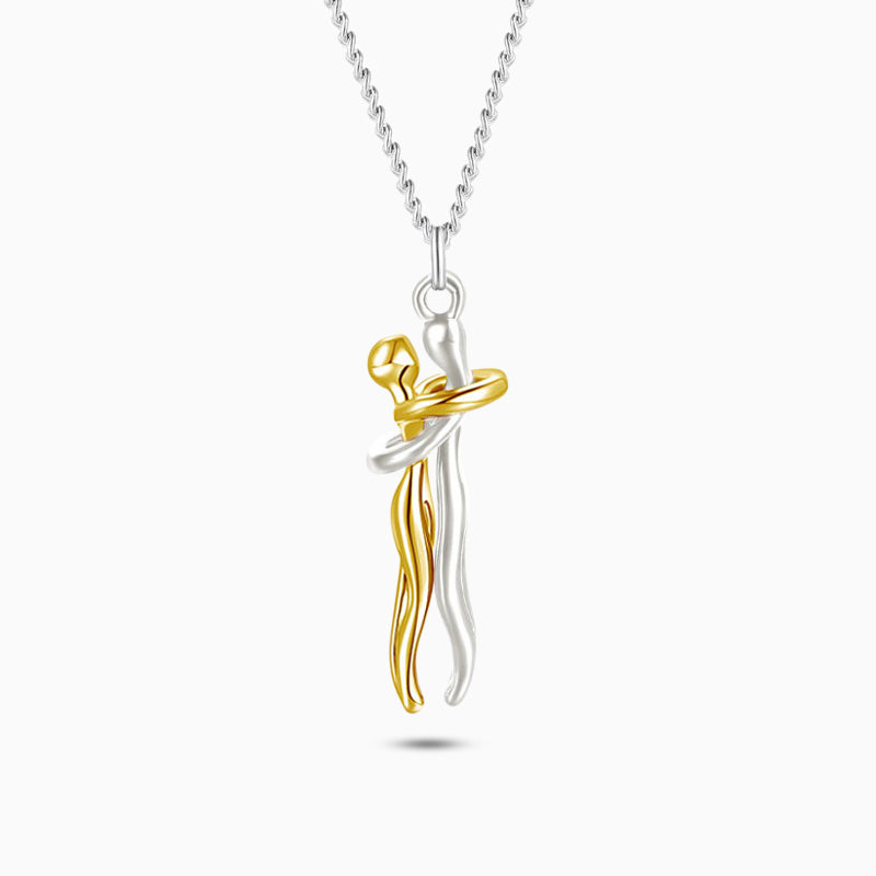 Liebeskette für Paare in Gold – elegantes Schmuckstück für Verliebte