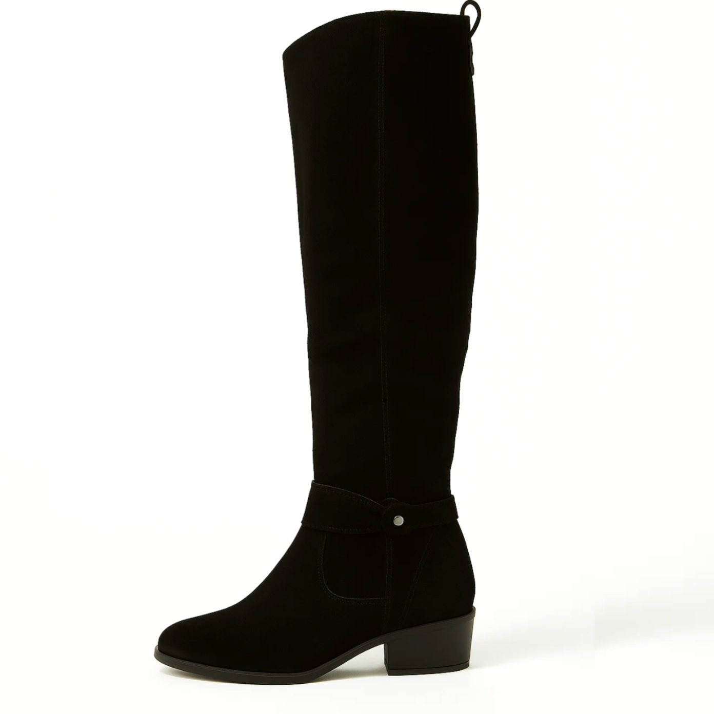 Damen Wildleder Stiefel Beige