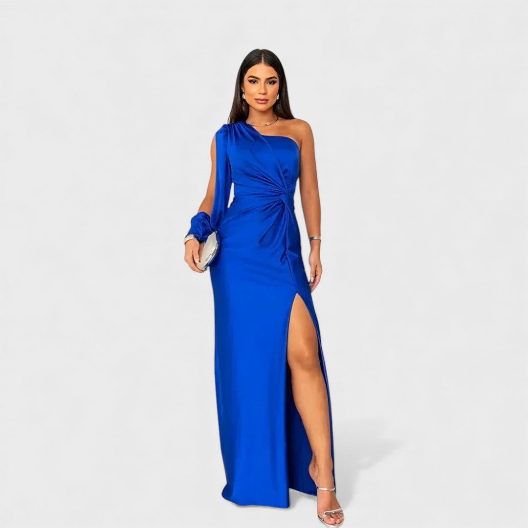 LYNN™ | Elegantes One-Shoulder Maxikleid für Abend & Party