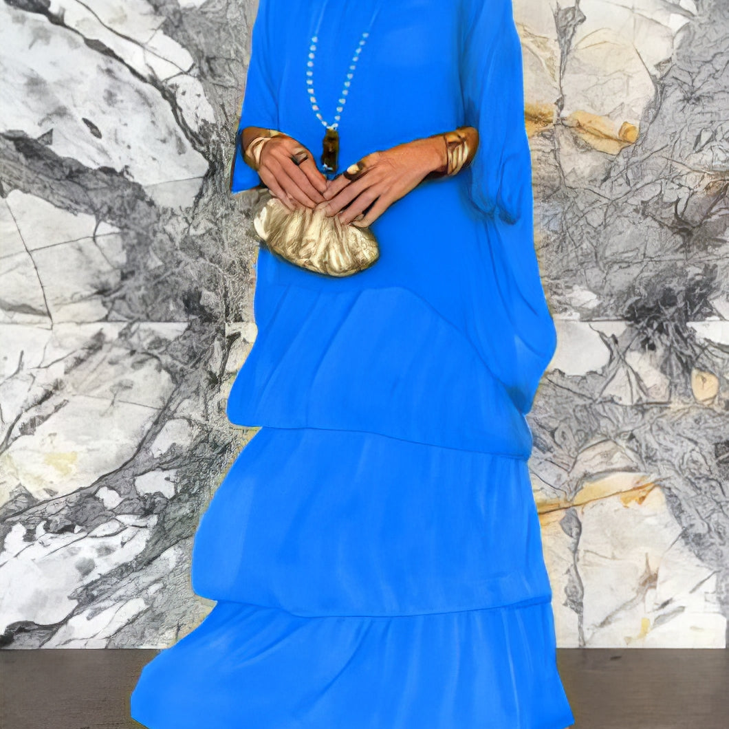 Caroline | Elegante Maxi Jurk Comfortabel voor Alle Gelegenheden